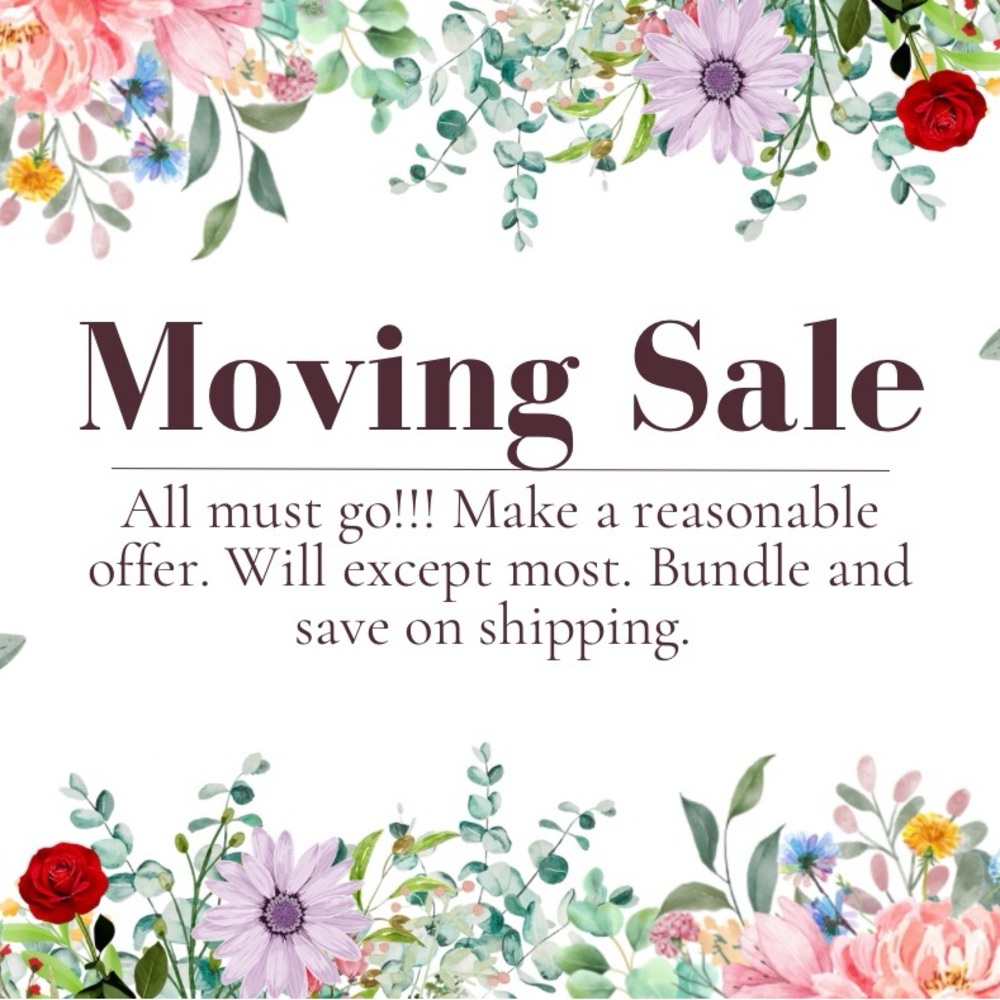 Moving Sale!!! Make an offer!!